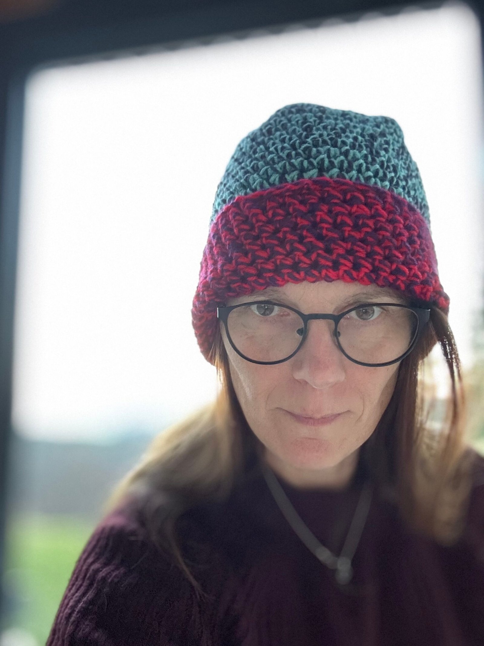 Kolorowa czapka długa - obrazek 3