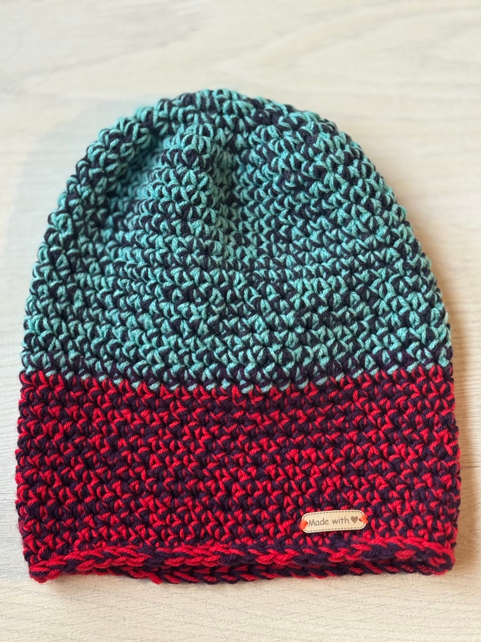 Kolorowa czapka długa - obrazek 4