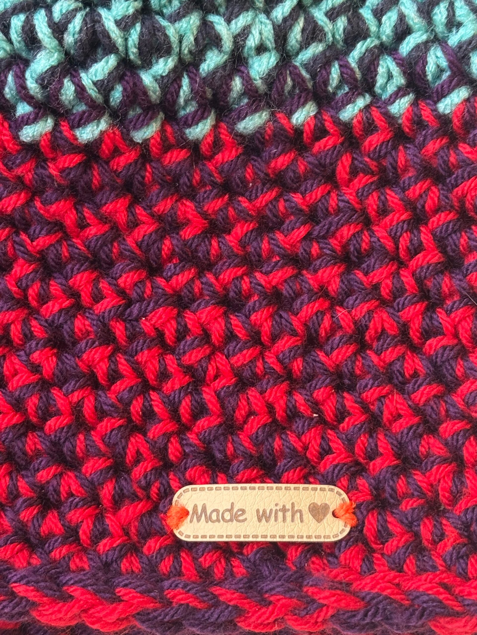 Kolorowa czapka długa - obrazek 5